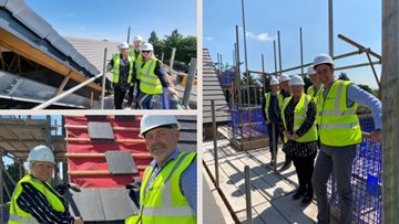 Building work completed on new luxury care home in Oswestry